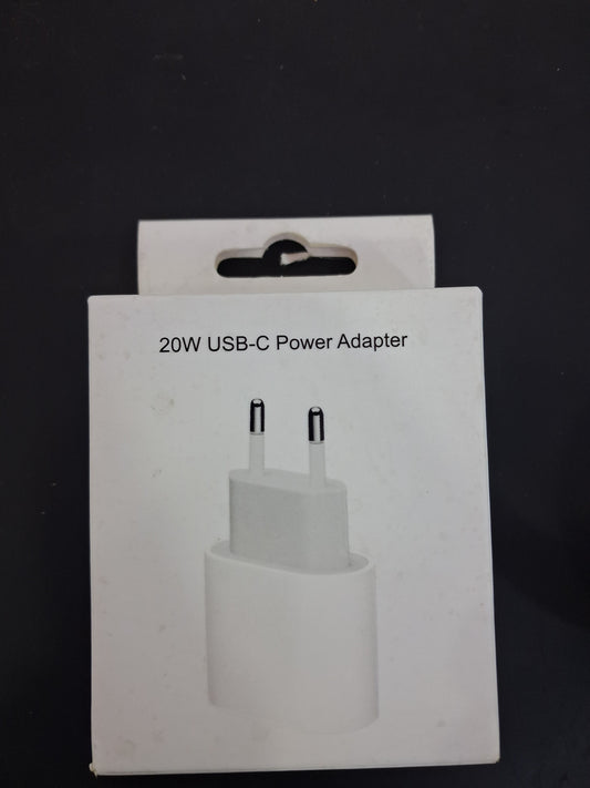 20W USB-C Power Adaptör – Hızlı Şarj Başlığı (Type-C Uyumlu)